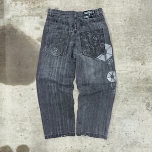 Vintage Y2K embroidered south pole baggy grunge 2000s pants